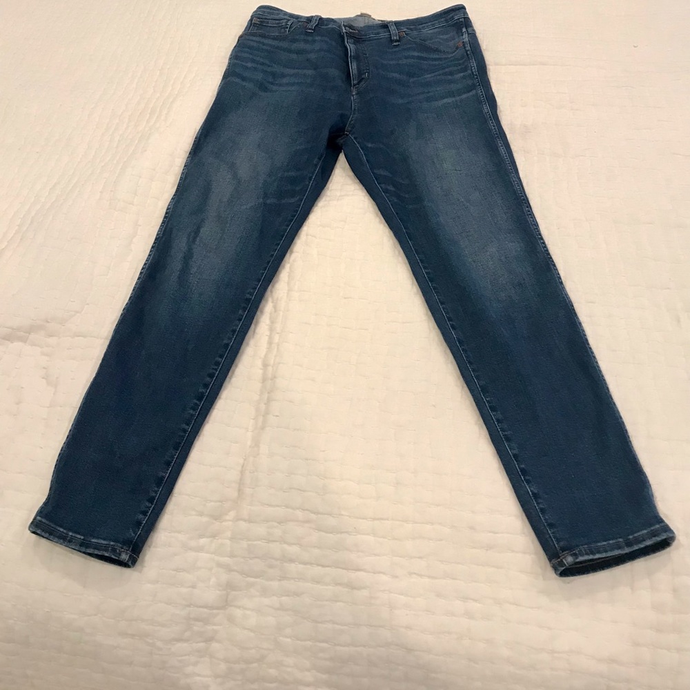 Madewell 10” High Rise Skinny 32 T